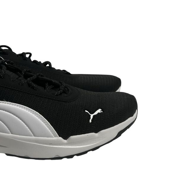Puma Zip C Sneakers Mens 13 Black Athletic Lightweight Mesh Lace-Up Running NWOB - Picture 5 of 13